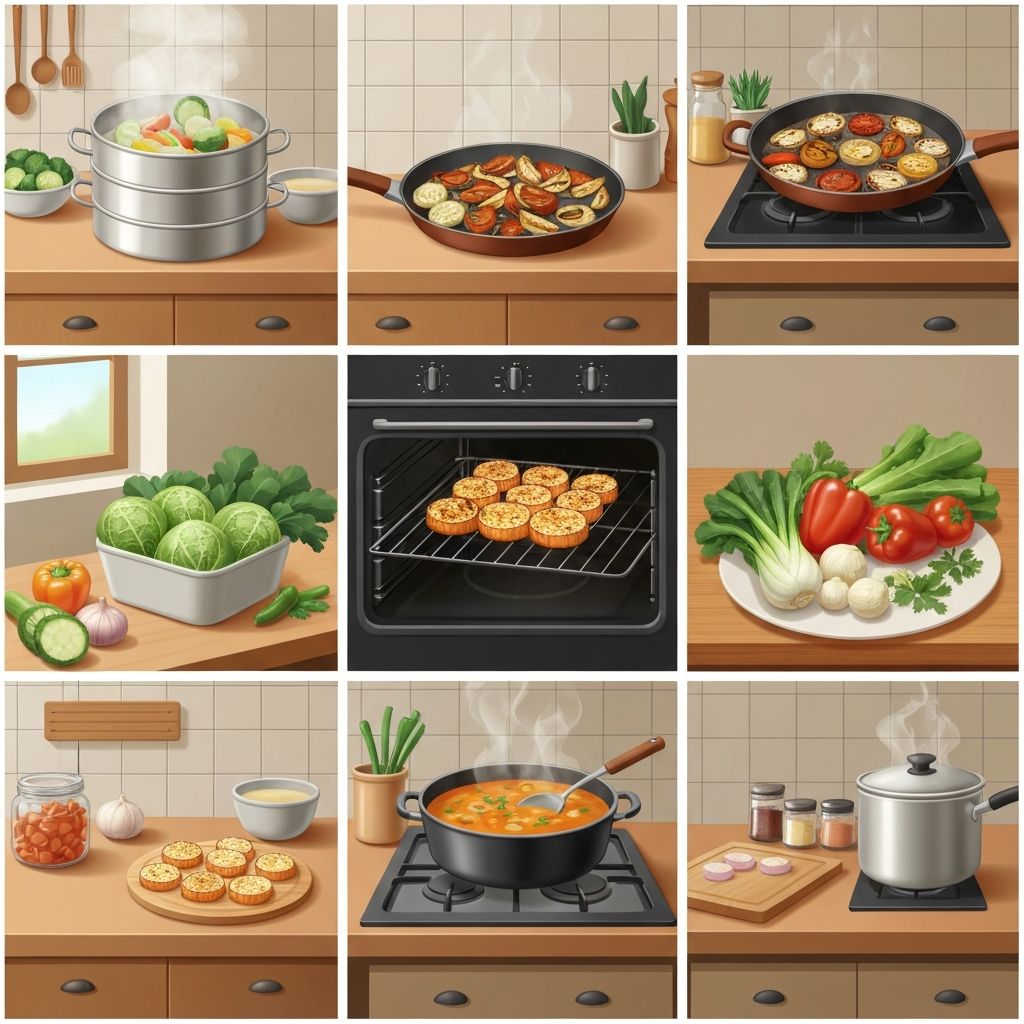 Verschiedene Zubereitungsarten